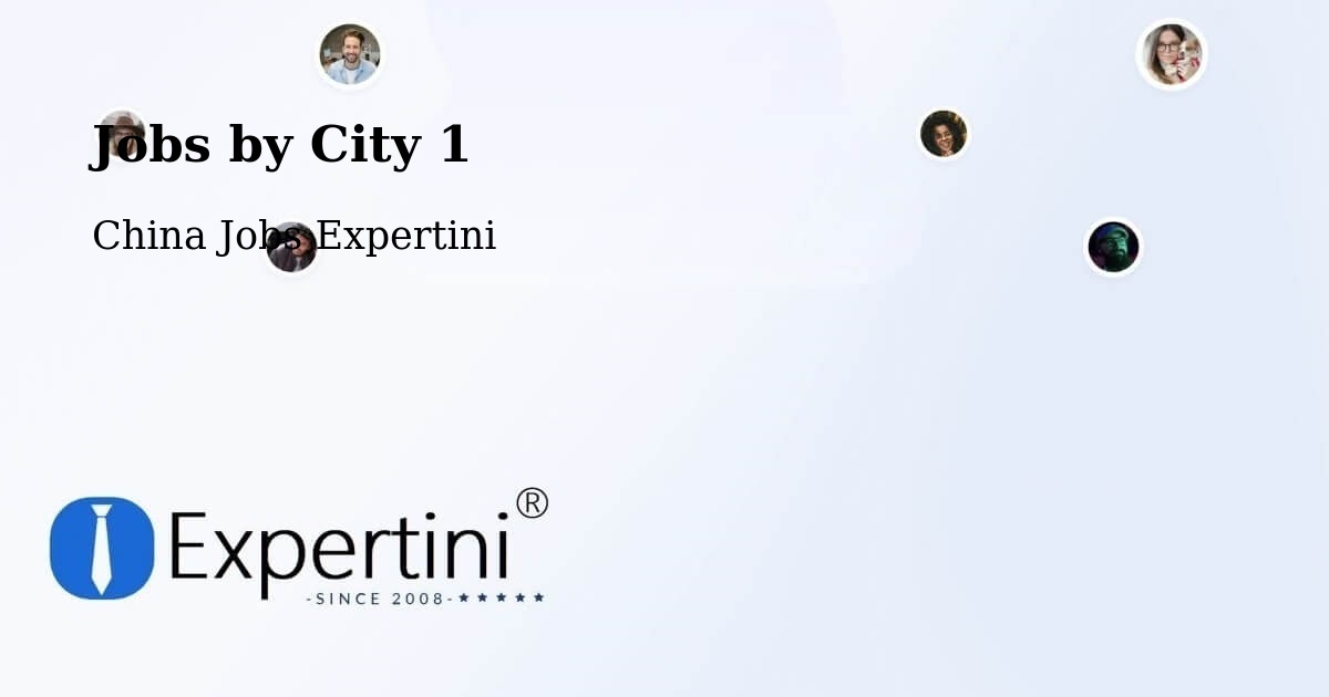 City Jobs in China - Expertini